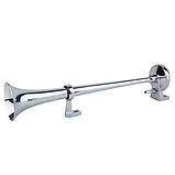 Сигнал пневматический воздушный VITOL CA-1340 1 дудка металл с компрессором 12B 420мм, фото 3