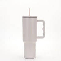 Термочашка з ручкою Біла 1200 мл (M-9787W)