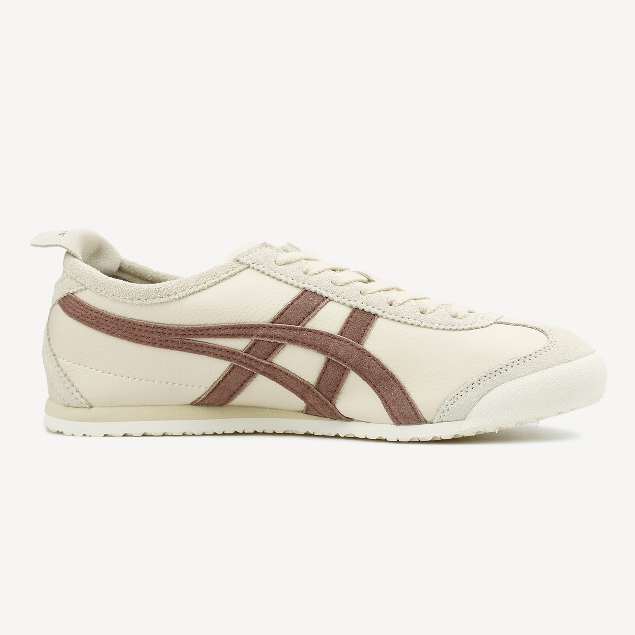 Жіночі Кросівки Asics Onitsuka Tiger 66 Mexico Beige Suede Brown / Асікс Онітсака Тайгер 66
