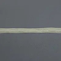 Тесьма шторная для Римских штор с петельками и тунелькой прозрачная 18мм±0.5мм /100м 82929