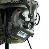 Кріплення для Навушників Чебурашки для Активних Навушників EARMOR Хакі Кріплення на Шолом Чебурашка, фото 4