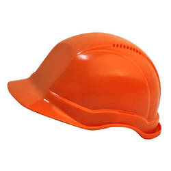 Каска захисна Універсал будівельна (помаранчева) Україна