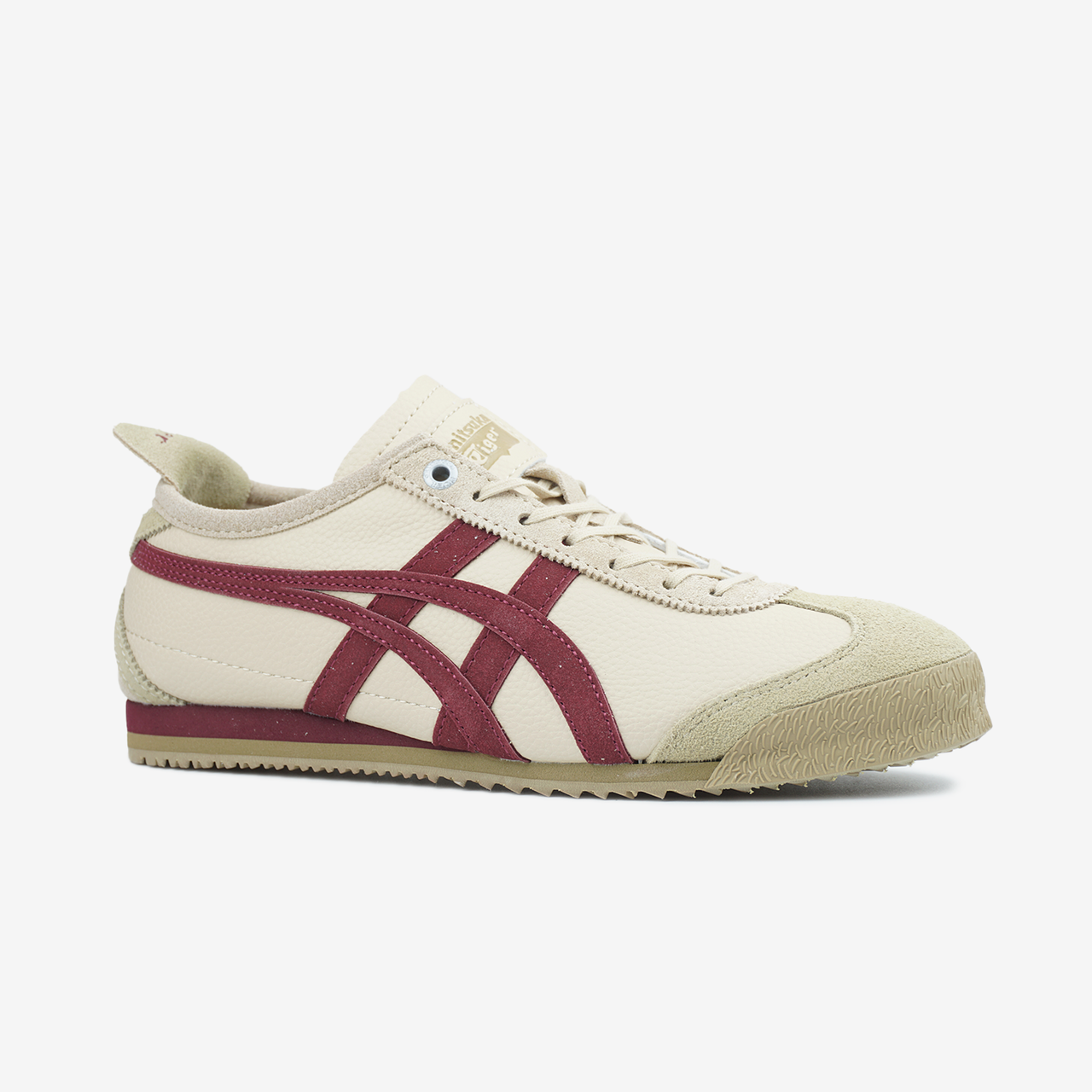 Жіночі Кросівки Asics Onitsuka Tiger 66 Beige Beet Juice / Асікс Онітсака Тайгер 66