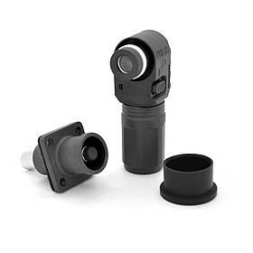 Силовий роз'єм живлення YT 120А, комплект 2шт, ціна за комплект, Black