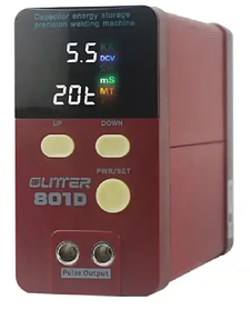 Апарат точкового зварювання конденсаторний GLITTER 801D Ni-Cd, Ni-MH, Li-Ion, стрічка 0,05-0,35 мм, струм