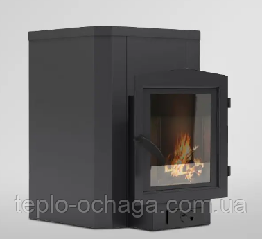 КАМЕНКА КЛАССИК 30М³ БЕЗ ВЫНОСА СО СТЕКЛОМ 305*305, фото 2