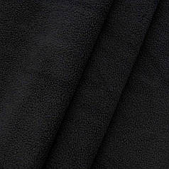 Тканина фліс чорний РОЗПРОДАЖ 260 г/м2