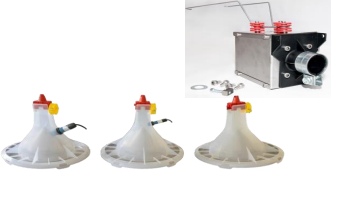 Контрольна годівниця Best з з'єднувальним вузлом і двома датчиками: Ø30mm/Ø18mm, фото 1