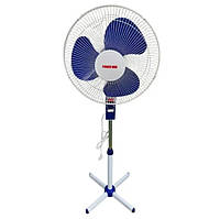 Побутовий вентилятор FS40-5 з осевим механізмом підлоговий, Синій
