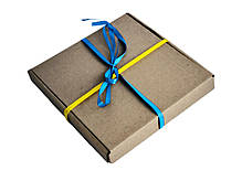 Дошка в подарунковому пакуванні "Червоно-золоті птахи" 19х14 см., Подарункове пакування,в подарунковій упаковці, ручна робота, фото 5