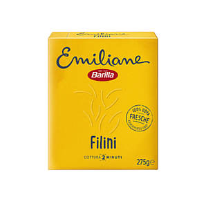 Макарони BARILLA Emiliane Filini All'UOVO з яйцем 275г, 24шт/ящ