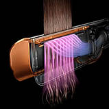 Фен випрямляч для вологого та сухого волосся Утюжок з дисплеєм та регулюванням температури повітря, фото 9