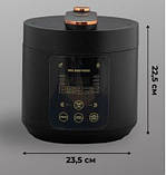 Мультиварка Автомобільна Скороварка 2,5 л 12-24v AR-1639, фото 3