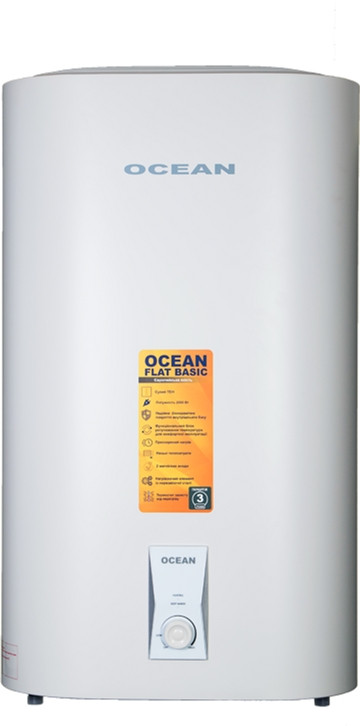 Бойлер OCEAN FLAT BASIC RZB100M ET+DT, фото 1
