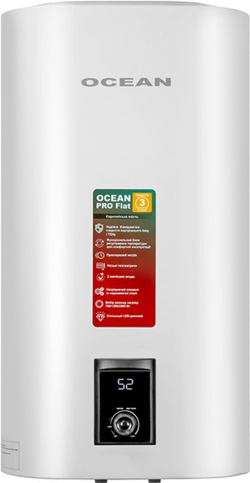 Бойлер Ocean FLAT RZB80M-ETWT, фото 1