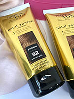 Стравимо навіть 1 шт.! Коричневий тонувальний бальзам НОТАТОН без аміаку з біозолотом No 32 Nota Ton Brown Тоніка