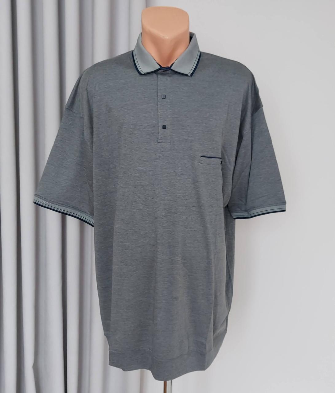 Футболка поло чоловіча «Fibak» великих розмірів (з 5XL по 8XL), фото 1