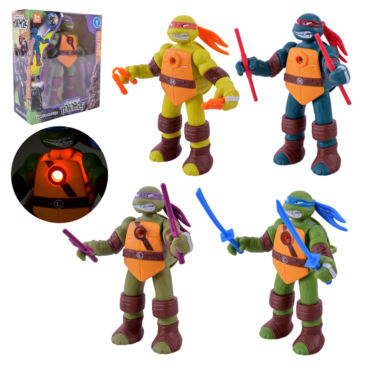 Фігурки мультгероїв 1156 4 види, у, фото 1