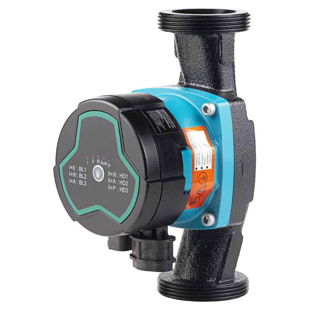 Насос циркуляційний енергоощадний 5-90 Вт Hmax 8 м Qmax 73 л/хв Ø 2" 180 мм + гайки Ø11⁄4" AQUATICA GPA32-8/180, фото 1