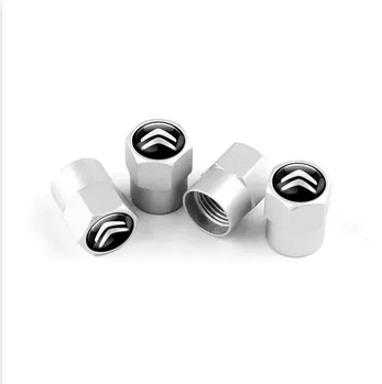 Ковпачки на ніпель хромовані з логотипом Citroen