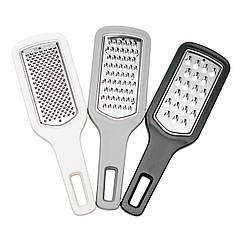 Набір кухонних терток 3 (шт) терки ручні для овочів універсальні з нержавіючої сталі 21.5×7×4 (см) Lugi