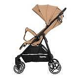 Коляска прогулянкова дитяча Bambi M 4249-2 Beige Matt Бежева, фото 3