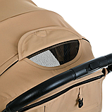 Коляска прогулянкова дитяча Bambi M 4249-2 Beige Matt Бежева, фото 8