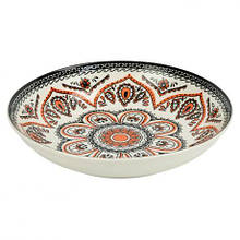 Тарілка керамічна 7-ка з візерунком D18*5см 300мл 6895-6 MZOPT