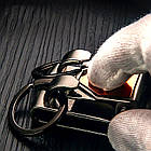 Брелок для ключів на ремінь Honest Elegant Silver. Ключниця на ремінь металева, фото 5