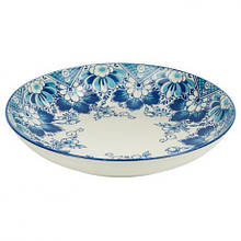 Тарілка керамічна 8-ка з візерунком D20,5*5,5см 500мл 6895-76 MZOPT