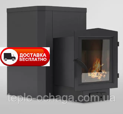 КОТЕЛ ДЛЯ САУНИ КЛАСІК 30М3 З ВИНОСОМ І СТЕКЛОМ 305*305