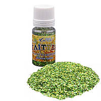 943 A Глітер, голографічна, зелена трава, 5 г