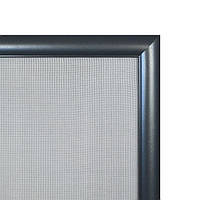 Москітна сітка на вікно рамна Еліт антрацит