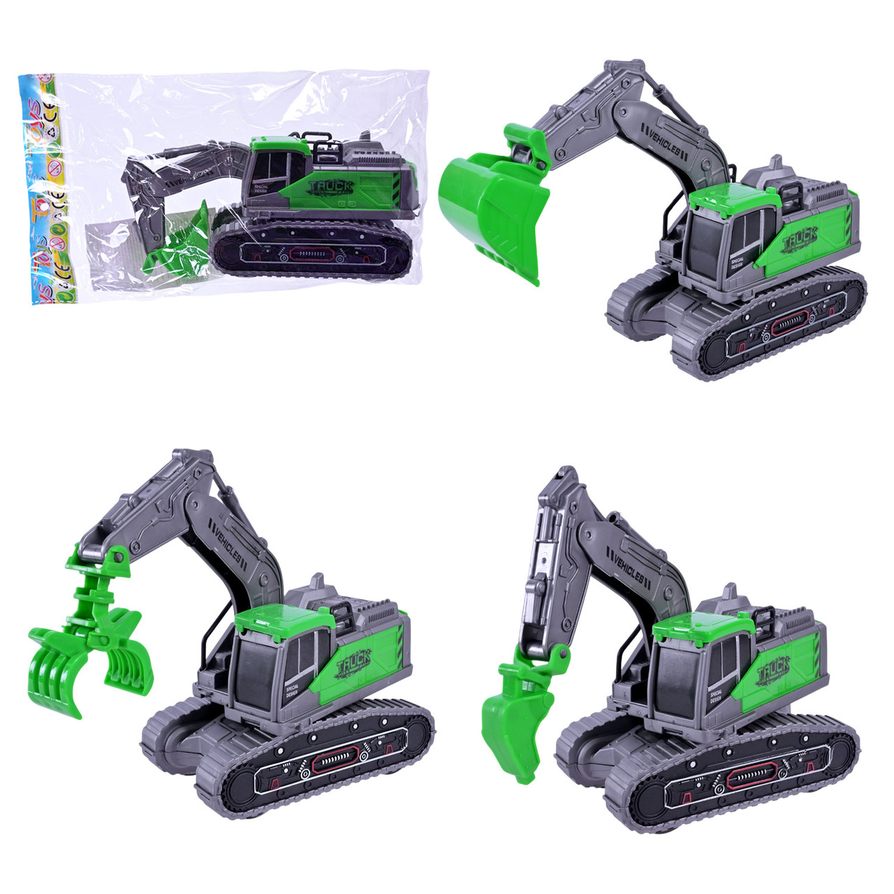 Будівельна техника 8855 3 види, фото 1