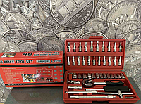 Надійний набір із 46 інструментів Набори ручного інструменту Набір ключів і торцевих головок у кейсі