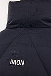 Короткий чоловічий пуховик Baon B5124501-200 чорна M, фото 6
