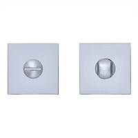 Сантехнічний фіксатор Gavrohe Z25-WC CP  (накладка на двері санвузла з поворотником) хром