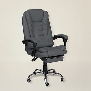 КРІСЛО РУКОВОВІДТЕЛЯ VIRGO X6 GREY