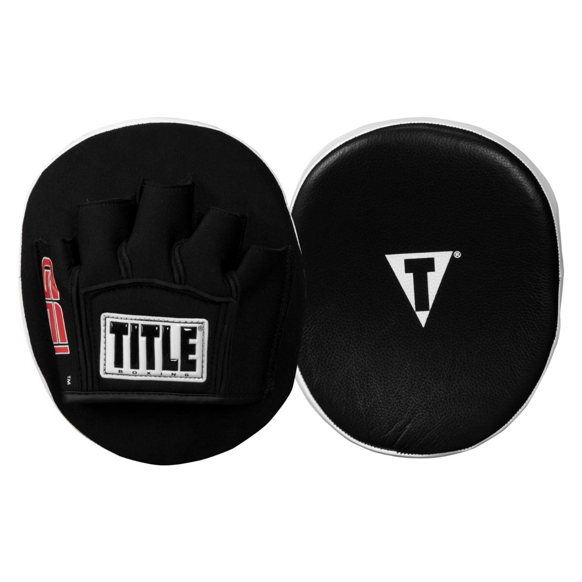 Лапи боксерські TITLE Boxing Gel Tech Punch Mitts 2.0 Black, фото 1