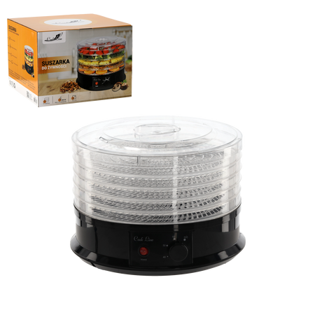 5-РІВНЕВИЙ ДЕГІДРАТОР ДЛЯ ХАРЧОВИХ ПРОДУКТІВ ПОТУЖНІСТЮ 250 ВТ ДІАМЕТРОМ 32 СМ З МЕХАНІЗМОМ, фото 1