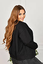 Піджак бомбер з алексу без підкладу напівбатал та батал, фото 4