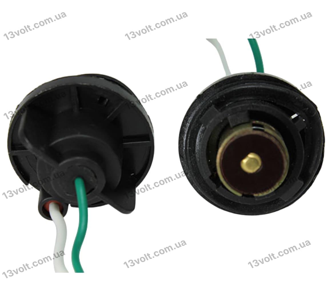 Патрон автолампи P21W BA15s 1156, Daewoo Lanos, Sens задній ліхтар 3 зачепи 2044/1, фото 1