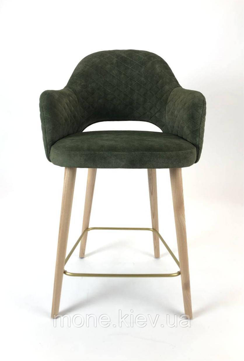 Барний стілець MONACO на дерев'яних ніжках