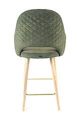 Барний стілець MONACO на дерев'яних ніжках, фото 3