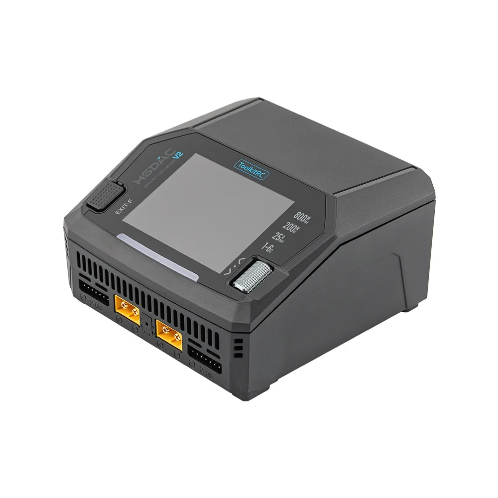 FPV Універсальний зарядний пристрій ToolkitRC M6DAC V2 800W, фото 1