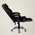 Крісло керівника з підставкою для ніг VIRGO X9 LUXURY Чорний, фото 7