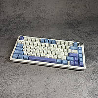 Безпровідна механічна клавіатура Attack Shark X85, 3 режими підключення, RGB, HOT-SWAP, White