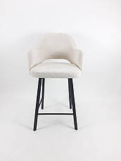 Барний стілець MONACO на металевій опорі, фото 2