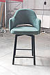 Барний стілець MONACO на металевій опорі, фото 8