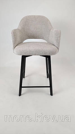 Барний стілець MONACO на металевій опорі, фото 1